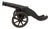 Vintage Decorative Cannon in Iron, 1940s For Sale