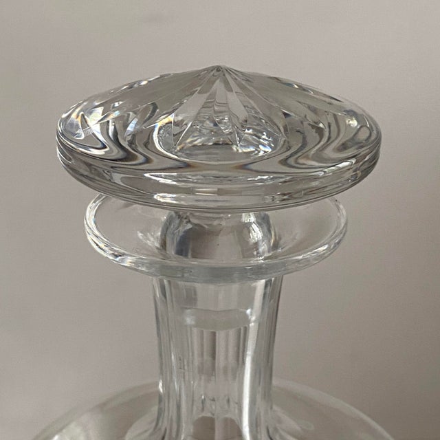 Saar Crystal Decanter by Villeroy & Boch, 1970s, in Very Good conditions. Designed 1970 to 1979 This piece has an...