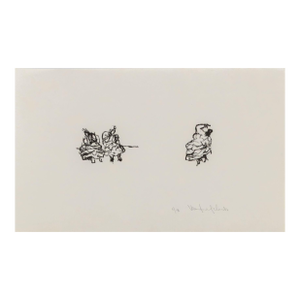 Manfred Schwartz the Flamenco Dancers Lithograph