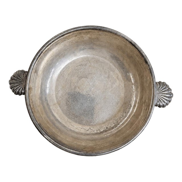Vintage French Silver-Plated Dish by Puy Ferrand, 1950s For Sale