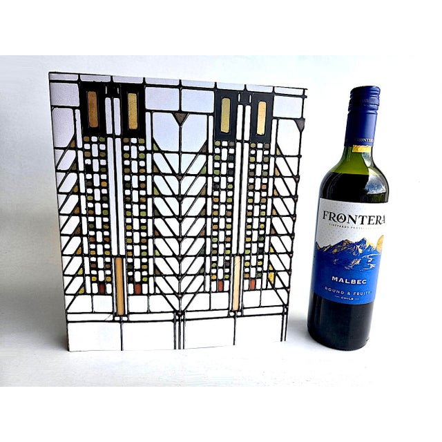 Off-white 1st Edition Book, "Light Screens: The Leaded Glass of Frank Lloyd Wright", by Julie Sloan - Deluxe Edition For Sale - Image 8 of 18