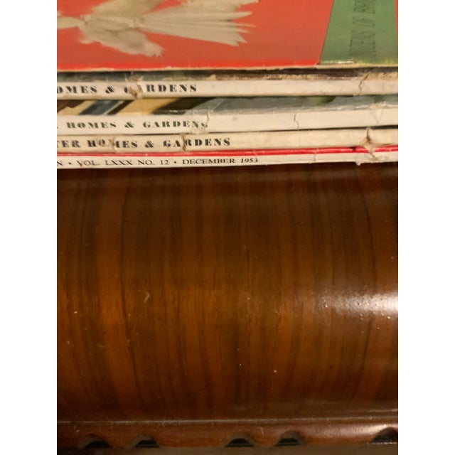 Paper Extremely Rare, Curated, Vintage 1940s-1950s Christmas Holiday and Autumn Lifestyle Magazine Collection - Set of 5 For Sale - Image 7 of 13
