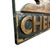Metal Vintage Chemist Shop Sign Apothecary Hanging Sign with Mortar and Pestle, 1950s For Sale - Image 7 of 17