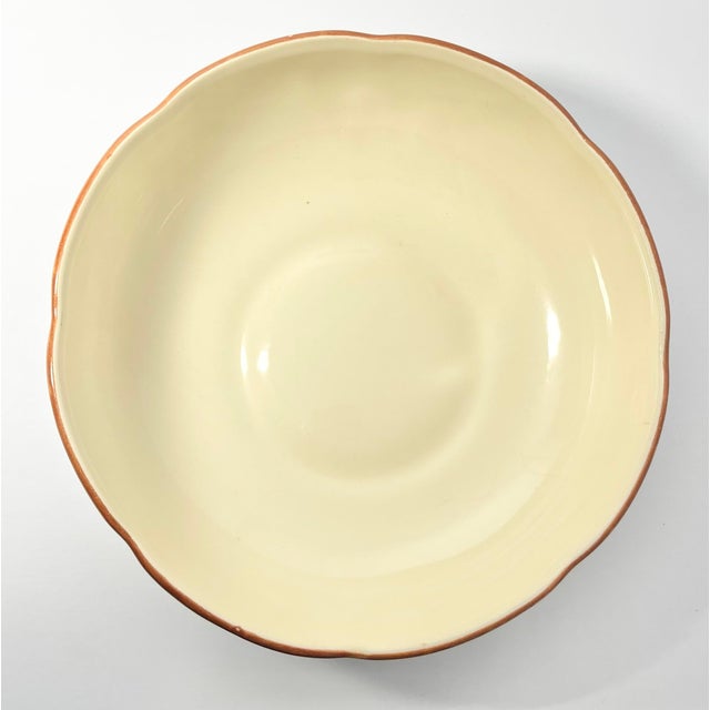 1970s 1970s Franciscan “Apple” 3-Piece Dinnerware Serving Hostess Set, Serving Bowl & Relish For Sale - Image 5 of 9