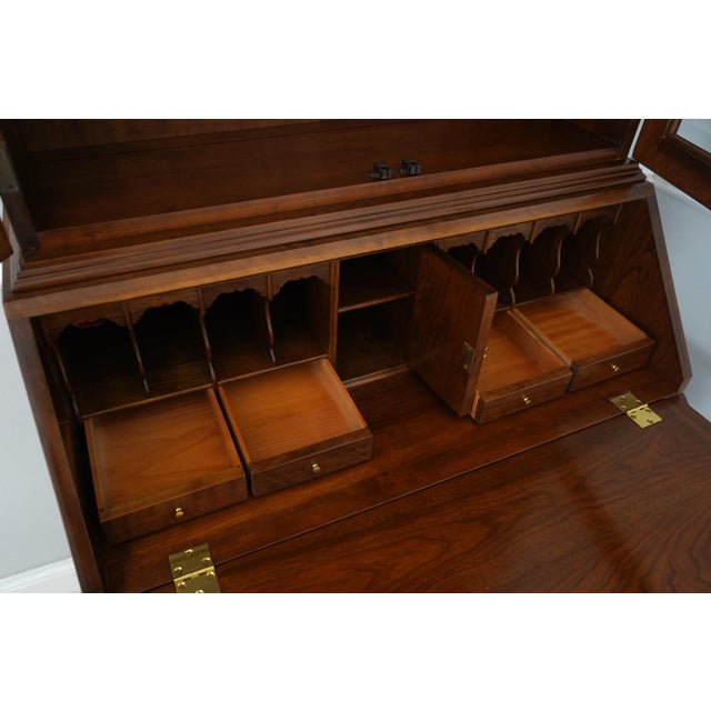 Stickley Cherry 2 Piece Secretary Desk W. Bookcase For Sale In Philadelphia - Image 6 of 18