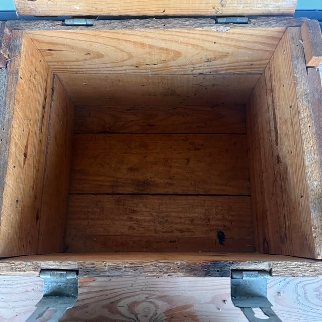 1949 Rifle Factory Ishapore Military Ammunition Crate For Sale - Image 10 of 11