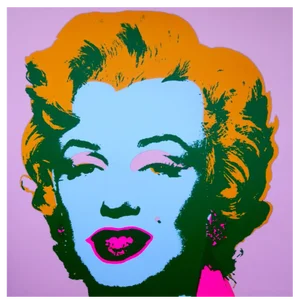 Sunday B. Morning after Andy Warhol, Marilyn 11.28, Silkscreen Print