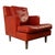 This is a mid-century modern red leather club chair created by Baker Furniture for Coach. This was a limited collaboration...