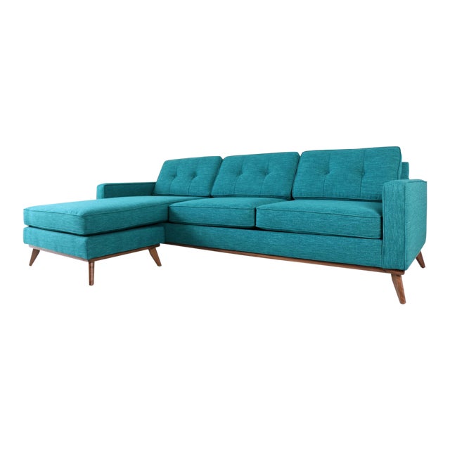 Mid Century Modern Sofa Chaise Chairish