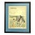 Robert Dansler French Art Deco Illustrator Framed Beach Scene For Sale