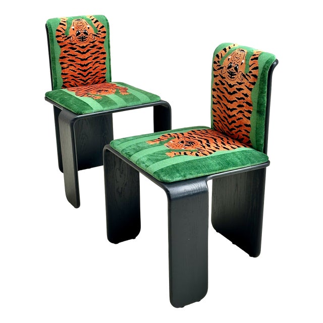 Vintage Chairs, Belgium, 1972, Set of 2 For Sale