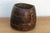 Antique Dark Stained Teak Grain Pot For Sale - Image 4 of 6