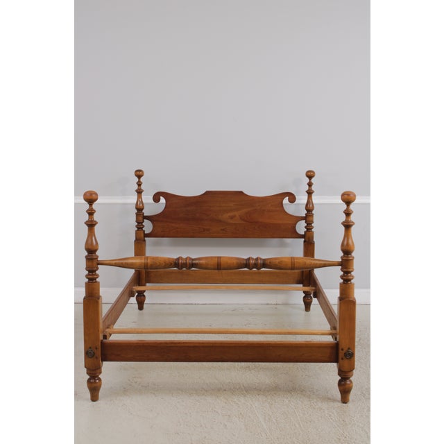 Age: C.1959 Details: Cherry Valley Collection Cherry Fine Carved Details High Quality Construction Traditional Style See...