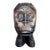 Vintage Hand-Carved Monkey Head Wooden Toilet Paper Holder – Tiki Folk Art For Sale