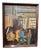 Wilhelm Henning, Industrial Interior (Workshop Scene), Oil on Canvas, 1940s–1950s, Framed For Sale