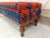2020s Tribal Kilim Rug Print Fabric Upholstered Storage Bench For Sale - Image 5 of 9