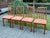 1980s Koda Woodcraft Danish Modern Teak Slat Back Side Dining Chairs -4 For Sale - Image 4 of 8