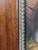 Brown Vintage Rabbit Oil Painting in Brown, Cream & Green With Carved Gilt Wood Frame For Sale - Image 8 of 14