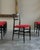 Mid-Century Modern Vintage Superleggera Chairs by Gio Ponti for Cassina, 1950s, Set of 6 For Sale - Image 3 of 12