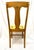 Antique Grand Rapids Farmhouse Side Chair by Heyman Co. - Distressed Goldenrod Yellow For Sale - Image 4 of 9