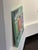 Contemporary Surreal Geometric Faces Painting on Canvas by Walter Fydryck For Sale - Image 4 of 4