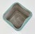 Modern Glidden Turquoise Ceramic Turquoise Planter For Sale - Image 3 of 4