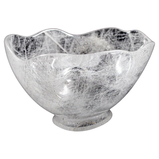 1960s Gemstone bowl - Rock Crystal, 1960s/70s For Sale - Image 5 of 18