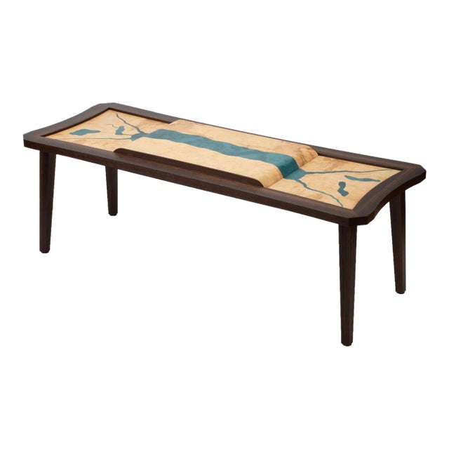 David Marr, Original Handcrafted Woodwork, River Runs Through It Low Table, 2023 For Sale