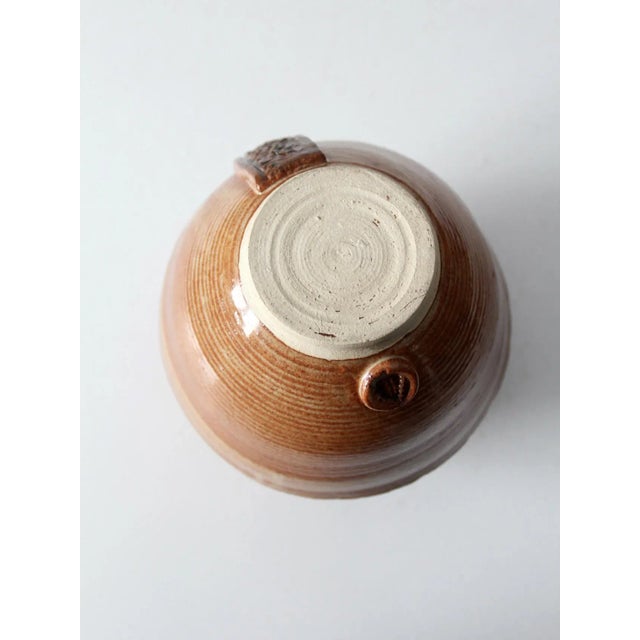 Vintage Studio Pottery Vase For Sale - Image 11 of 12