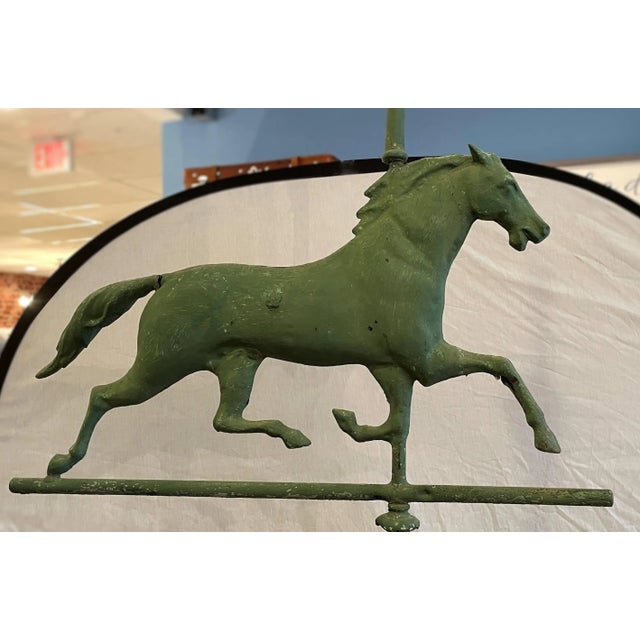 Rustic Antique Horse Weather Vane For Sale - Image 3 of 13