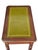 English Diminutive Writing Table or Desk of Walnut With Inset Leather Top For Sale - Image 9 of 14