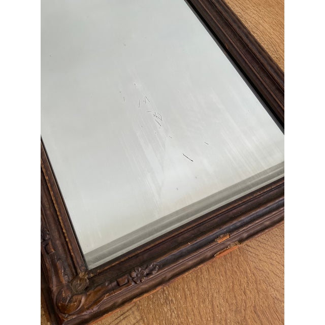 Early 20th C. Gesso and Wood Framed Wall Mirror For Sale - Image 16 of 18
