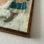 Metal Vintage 1950s Italian Handmade Christmas Santa Wall Art With Faux Snow – Pair For Sale - Image 7 of 9