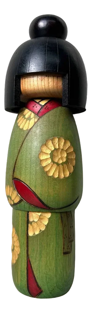 Vintage Sosaku Kokeshi by Kazuo Takamizawa, Japan, 1960s