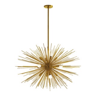 Arteriors Zanadoo Brass Sputnik Chandelier For Sale