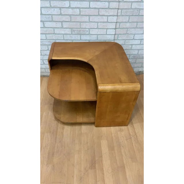 Mid Century Modern Heywood Wakefield Side Table | Chairish