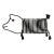 Vintage Postmodern Black Metal Coil Pig Letter Holder For Sale
