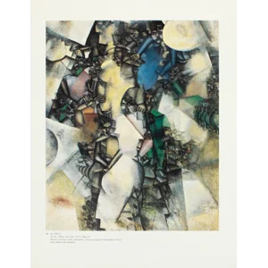 1990 After Fernand Leger "The Wedding", Full-Color Parisian Print