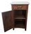 Wood 1930s French Oak Art Deco Nightstand Marble Top Bedside Cabinet End Table For Sale - Image 7 of 17