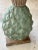 Teal Mid-20th Century Coastal Sculptural Cast Iron Patinated Pineapple Center Table For Sale - Image 8 of 12