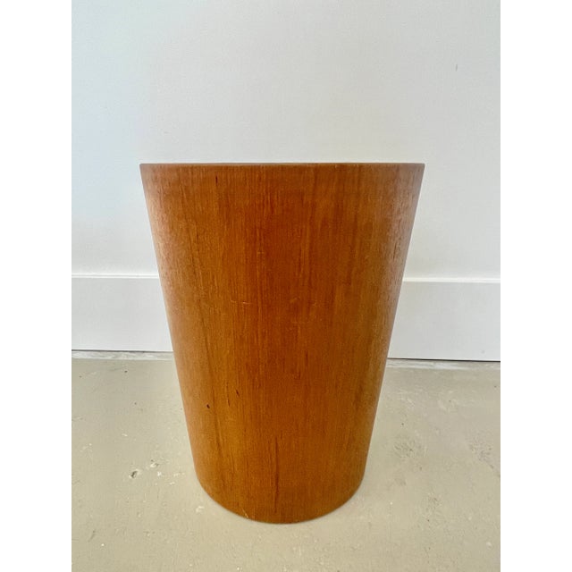 Pair of 1960s Mid-Century Teak Wastebaskets by Servex of Sweden Martin Aberg For Sale - Image 9 of 12
