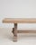 French Country Oak Trestle Dining Table, Antique, France, Circa 1970 For Sale - Image 3 of 12