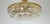 Palme & Walter 1960's Austrian Regency Gold Plate Framed Cut Lead Crystal Ceiling Flush Mount/ Plafonnier Lighting Fixture by Palme & Walter For Sale - Image 4 of 18