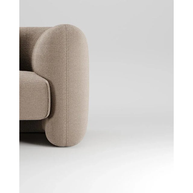 Modern Modern Jacob Sofa in Boucle Fabric by Collector Studio For Sale - Image 3 of 6