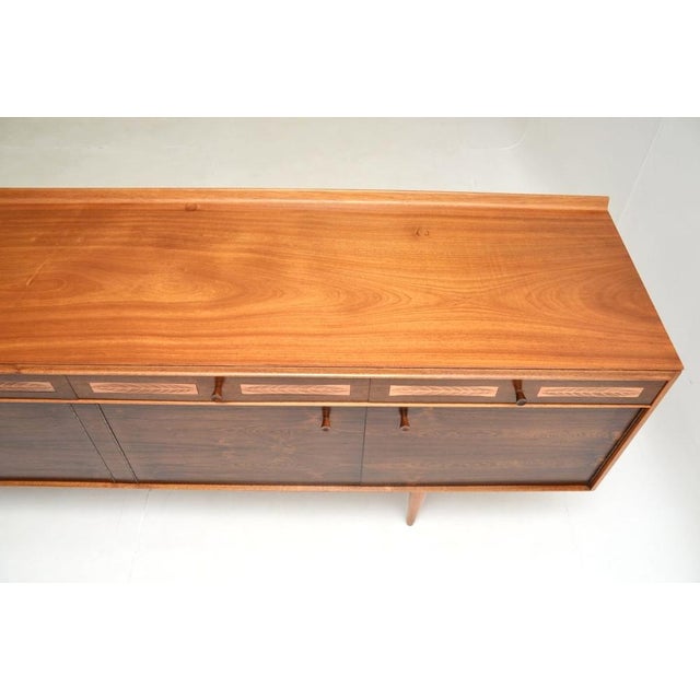 Brown Vintage Sideboard by Robert Heritage for Archie Shine, 1960s For Sale - Image 8 of 12