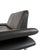 Rossini Two-Seater Leather Sofa with Black with Manual Function by Koinor For Sale - Image 9 of 16