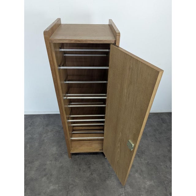Vintage Shoe Cabinet in Wood, 1960s For Sale - Image 4 of 7