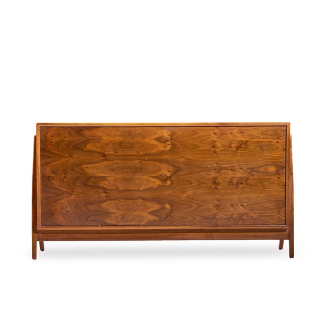 Kipp Stewart for Drexel Declaration Mid Century Walnut Bookcase Shelf For Sale In Chicago - Image 6 of 7