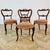 Brown Antique English Walnut Balloon Back Dining Chairs, Set of 4 For Sale - Image 8 of 8