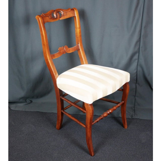 Cherrywood Chairs, Set of 12, in Good conditions. Designed before 1890